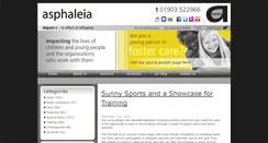 Desktop Screenshot of blog.asphaleia.co.uk